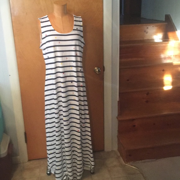 NWT polka dot dress, L - Picture 1 of 5